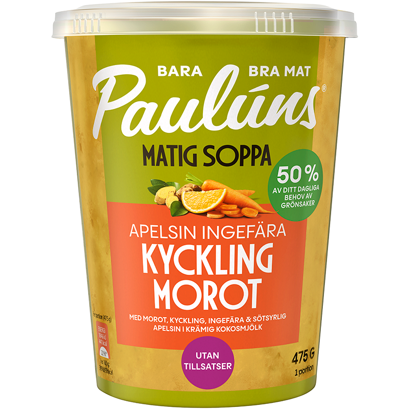 Paulúns Kyckling- & morotssoppa