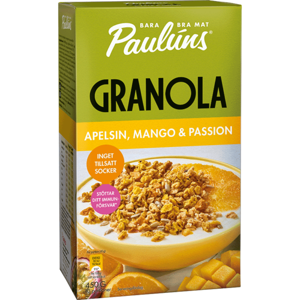 Paulúns Granola Apelsin